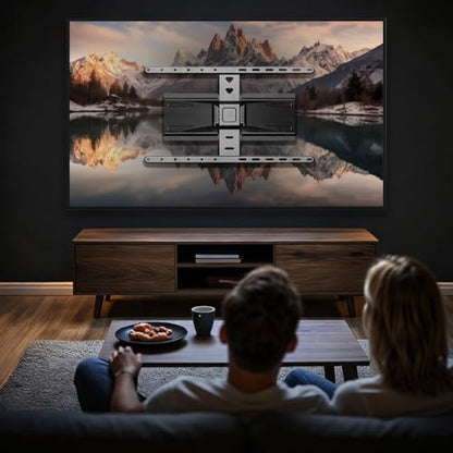 PUTORSEN Ultra-Slim TV Wall Mount for Most 43-90 Inch TVs, Max 110 Lbs - size: 90 Inch