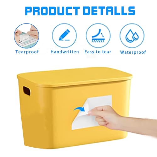 3 X 5 Inch Removable Labels for Storage Bins, 120 Pcs Labels for Storage Bins,Tear Resistant No Residue Storage Bin Label, Matte White Blank Box Stickers for School, Home, Business - size: 3×5 inch