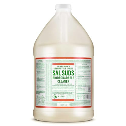 Dr. Bronner's Sal Suds All-Purpose Cleaner, Fir & Spruce Pine, 1 Gallon - size: 128 Fl Oz (Pack of 1)