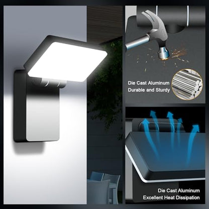60W Modern LED Flood Light 5000K, 360° Rotatable Areas Lighting - size: Medium/60-1