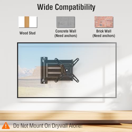 ELIVED 29.5in Long Arm TV Mount for 14-42" TVs Monitors, Max VESA 200x200 - size: 5 Arms: 29.5"