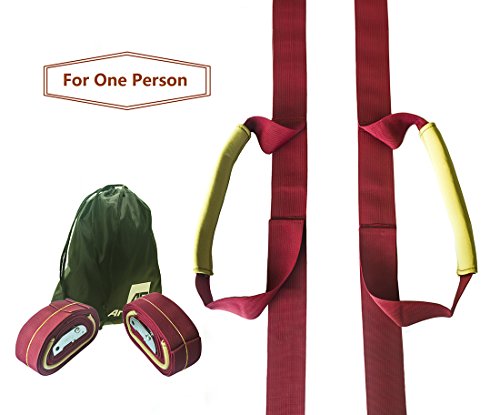 Furniture & Appliances Lifting and Moving Straps for One Person - Heavy Duty Lashing Straps Up to 600lbs - Ergonomic Adjustable Length Grip - Good Helper to Mover Russet