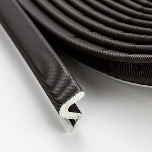 Ravinte Weather Stripping Door Seal, Q-Shaped Kerf Foam Strip, 8 FT, Brown - color: Brown, size: 8 Feet