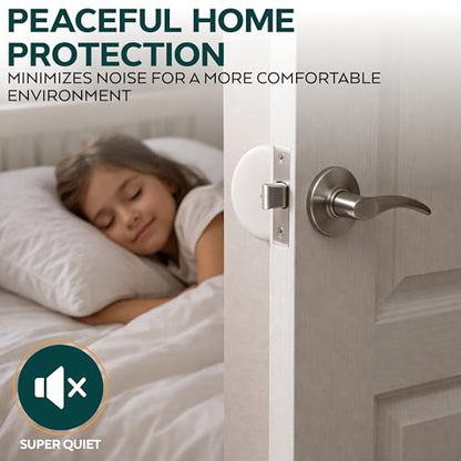 Door Knob Wall Protector 3.15 Inch 4 Pack White Silicone Pads - size: 3.15 inches Pack 4