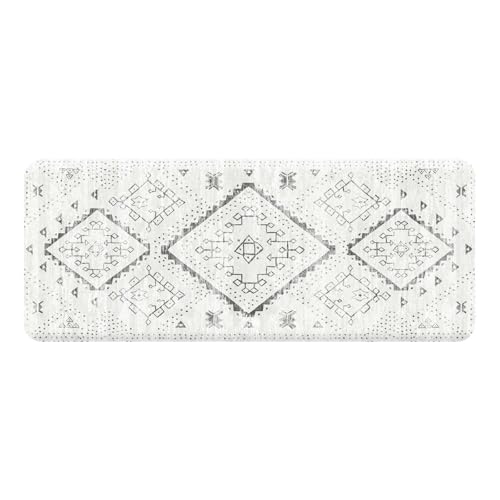 House of Noa Nama Standing Mat – Anti-Fatigue Kitchen Mats for Floor, Cushioned & Non-Slip Kitchen Comfort Mat for Standing, Thick Foam Anti-Fatigue Mat for Kitchen & Workspaces, Ula Avalon 22" x 54" - color: Avalon, size: 54"L x 22"W x 0.8"Th
