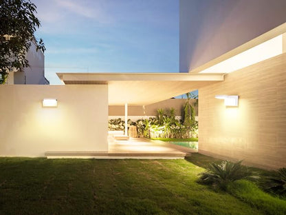 3Pack Outdoor LED Wall Light 40W White Flood Lights 350°Rotation - color: 3/40w/3000k/White