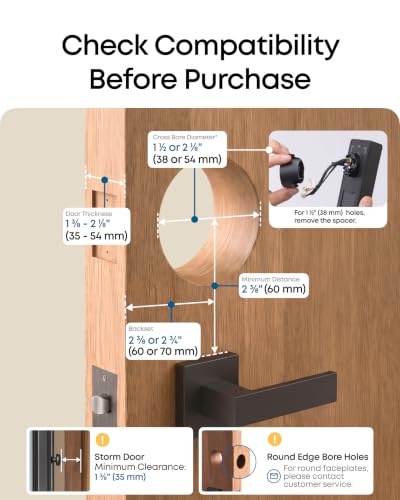 eufy Security Smart Lock FamiLock E34 with Palm Vein Recognition - style: Palm Vein