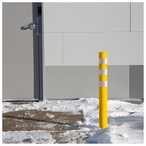 Guardian Removable Safety Bollard, 34.5” Reflective Traffic Post