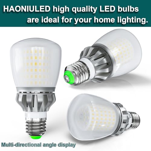 A19 LED Light Bulbs, 3670 Lumens E26 LED Bulb, 250W Equivalent, 6000K Cool Daylight White Non-Dimmable, 22-Year Lifetime, 27W Energy Saving for Home Office Garage - color: Cool Daylight White 6000k
