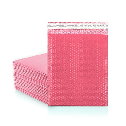 Koja Extra Thick Padded Bubble Mailers, 10x13 in, 25-Pack, Pink - color: Pink, size: 10 x 13" 25-Pack