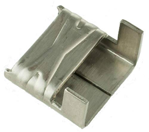 ISO WS153 Type 201 Stainless Steel Wing Seals 3/8" - 100 per Box