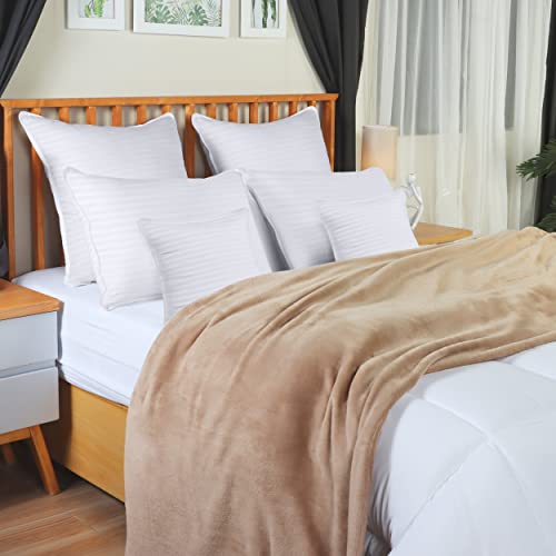 Utopia Bedding Bed Pillows for Sleeping, Pillows European Size Set of 2 - size: European (Pack of 2)