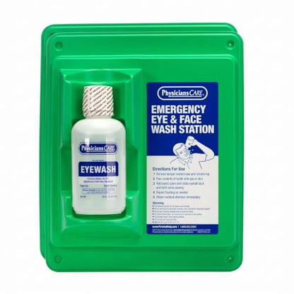 Spill Magic PhysiciansCare Eyewash Green Single- 16 oz. (Pack of 2) - size: 1 Count (Pack of 2)