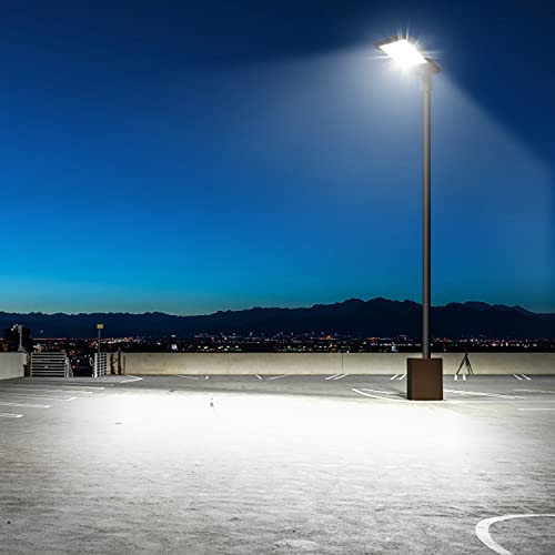 300W LED Parking Lot Light, 45000LM 5000K Dusk to Dawn Pole Mount - size: 300W/1Pack