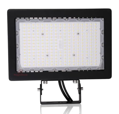 RuggedGrade 200W Kivo Series LED Flood & Area, Security Lighting - color: Black - 5000K, size: 200W–Yoke Mount–Kivo