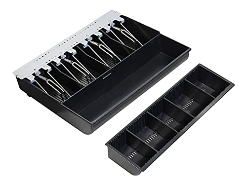 Adesso POS Cash Drawer 9 Compartments Black (MRP-13CD) MRPCD13