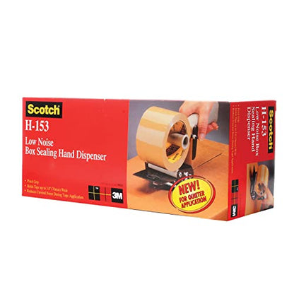 3M Scotch Low Noise Tape Dispenser H153, Dispenses Rolls up to 3 inches