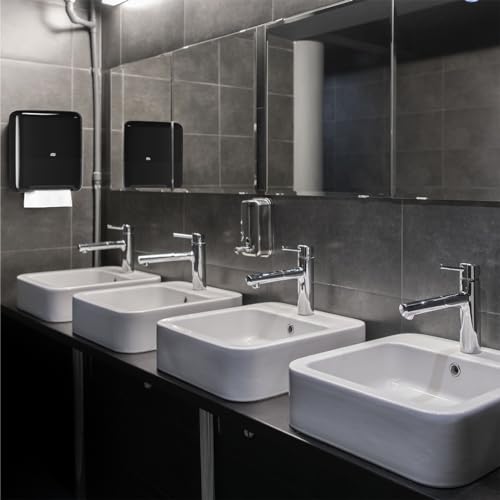Tork Matic Paper Towel Dispenser H1, Elevation Design, 5510282 - style: Dispenser - Black