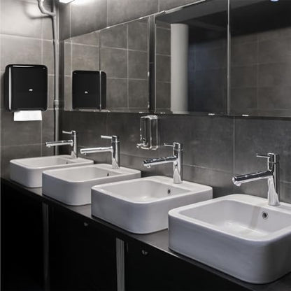 Tork Matic Paper Towel Dispenser H1, Elevation Design, 5510282 - style: Dispenser - Black