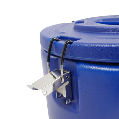 DYNAMI 4.7Gal Insulated Food Container,Hot Soup Transport Container Blue - color: Blue, size: 4.7 Gal