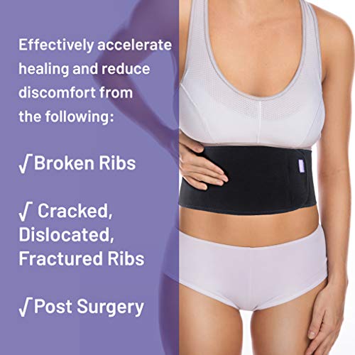 Everyday Medical Broken Rib Brace for Men & Women, Bamboo Belly Wrap,XXL - size: 2X-Large (Pack of 1)