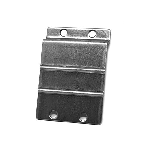 Slatwall Metal Plate Mount, Backplate Mounting Adapter to Make Items Slatwall Compatible, 10 Pack - size: 10 Pack
