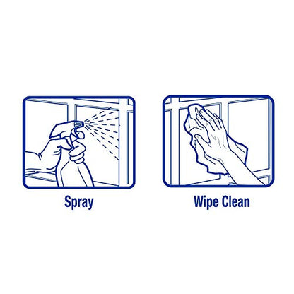 Zep, ZU1120128, Streak-Free Glass Cleaner, 128 ounce - size: 128 Fl Oz (Pack of 1)