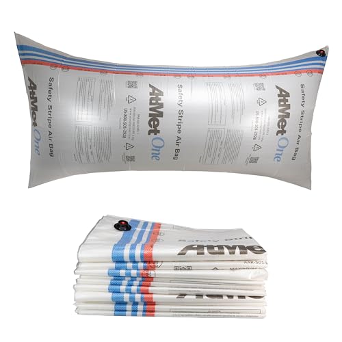 Dunnage Airbags 48" x 96", Pack of 10 - USA-Made Woven PP Dunnage Bags - size: 48" X 96" Bag