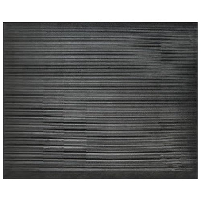 Durable Sponge Vinyl 3/8" Anti-Fatigue Mat, 24" x 36", Black - size: 24" x 36"