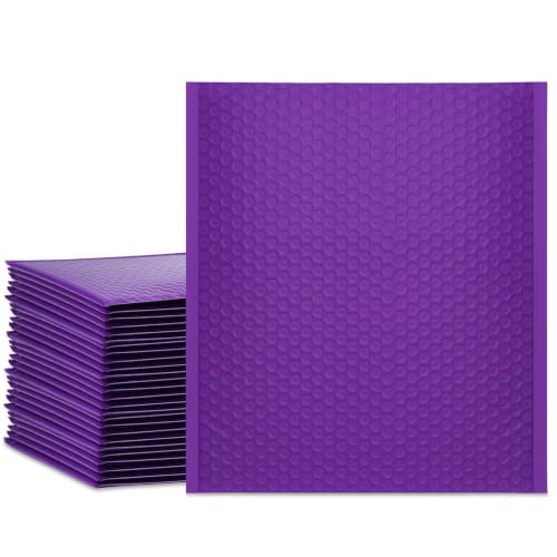 UCGOU Large Bubble Mailers 12x16" 25 Pack Usable Size 12x15" Purple Padded - color: Purple, size: 12x16" 25PC