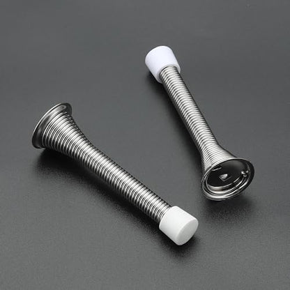 Ravinte Door Stoppers, 48 Pack Satin Nickel Spring Door Stops - color: Satin Nickel