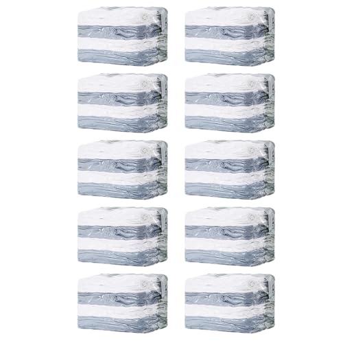 TAILI 10 Pack Vacuum Storage Bags, Jumbo Cube 31x40x15 Inch, Cream - color: Cream, size: 10 Jumbo