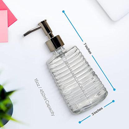 Glass Beverage Dispenser (White) - color: White