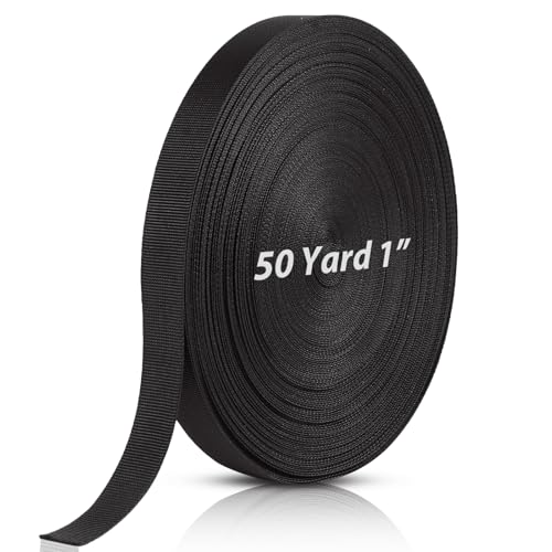 1 Inch Polypropylene Webbing, 50 Yards, 600 lb Strength