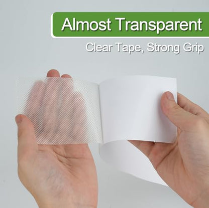 LLPT Grip Tape 4" x 36 Ft Clear Heavy Duty Anti Slip Tape - size: 4" x 36 Ft
