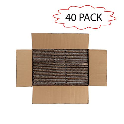 Calenzana 6x4x4 Shipping Boxes Set of 40, Small Corrugated Cardboard Box for Mailing Packing Gifts, White - size: 6x4x4, style: 40 Pack