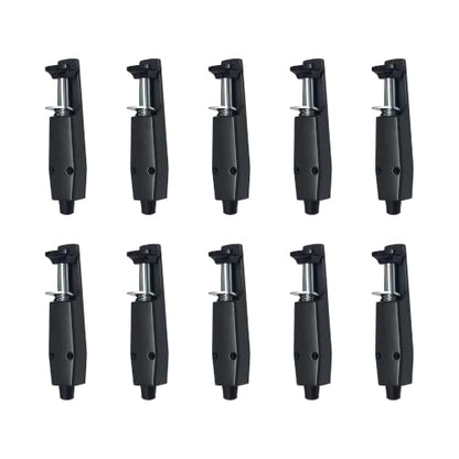 Pacific Doorware Step Down Door Stopper Heavy Duty, Bronze, 10 Pack - size: 10 Pack, style: Duronotic Bronze