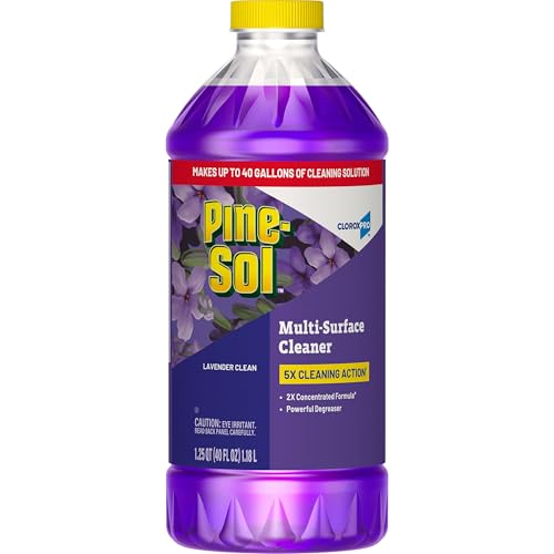 Pine-Sol CloroxPro Multi-Surface Cleaner, Lavender, 40 fl. oz. - size: 40 Fl Oz (Pack of 1)