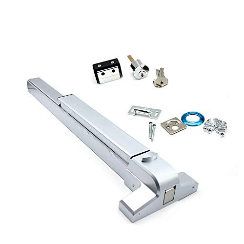 Commercial Door Push Bar Panic Exit Lock Device Heavy Duty Stainless Steel Emergency Exit Bar Hardware Latches