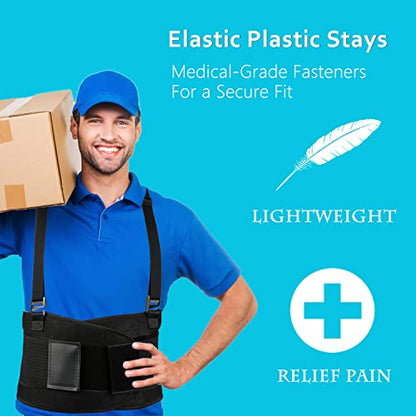 Back Brace for Women Men - Lower Back Pain Relief, M/L (30-37in) - style: M/L(30"-37")