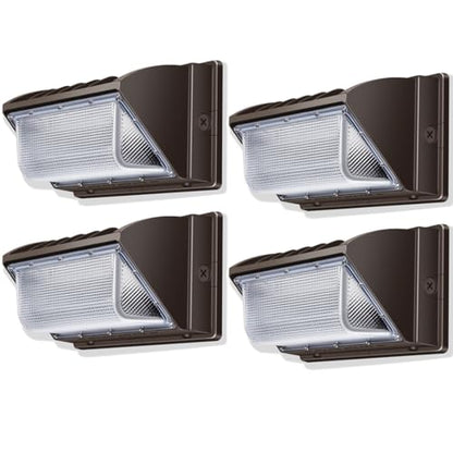 ledmo Wall Pack Light 150W Waterproof 5000K 21000LM Ultra Bright 4 Pack - size: 4 Pack Non Photocell