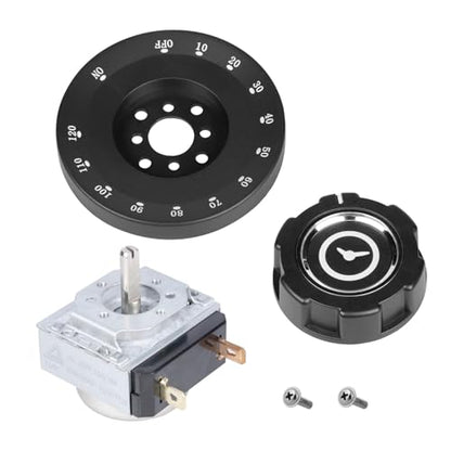 Battery Charger Timer Kit, 120 Minutes Mechanical Timer with Hold Position