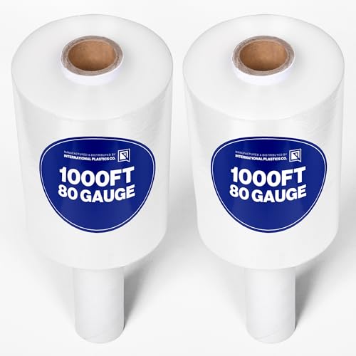 International Plastics Co. 5" Plastic Stretch Film Wrap with Handles - size: 2 Pack, style: 5" Products