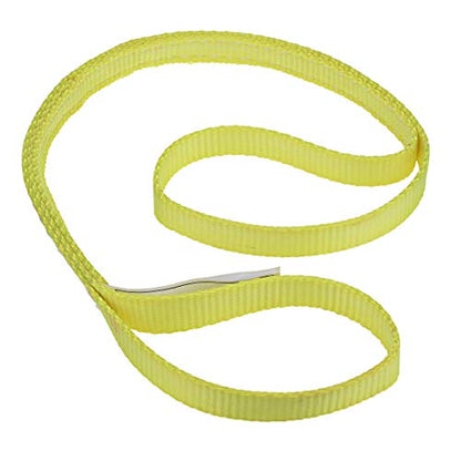 uxcell 3 feet Lifting Straps 2200 lbs Lift Sling Tow Rope - size: 3Ft(Eyes)
