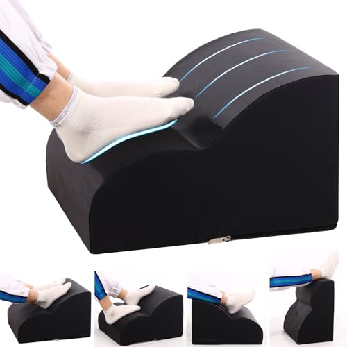 Foot Rest for Under Desk at Work.Multifunctional 3-Tier Foot Stool - color: Standard-black