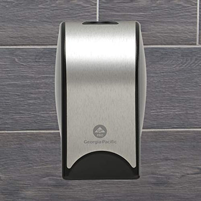 Georgia-Pacific ActiveAire Powered Whole-Room Air Freshener Dispenser by GP PRO (Georgia-Pacific), Stainless Steel, 53258A, 4.090" W x 3.610" D x 6.820" H - color: Stainless