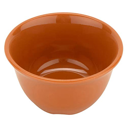 GET 7 oz Orange Pumpkin Melamine Bouillon Cup (Set of 12) - color: Pumpkin, size: 7 Ounce, style: Set of 12