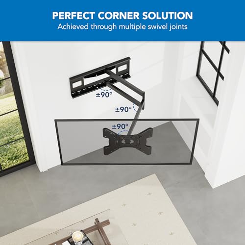 Mount-It! Long Arm TV Wall Mount, 40" Extension, 32-70"