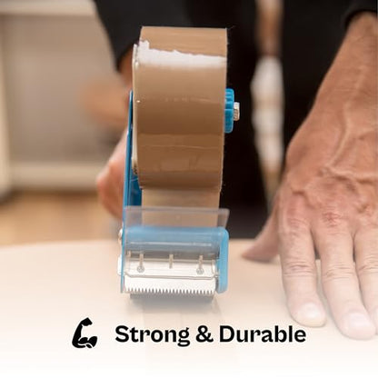 PSBM Brown Packing Tape, 36 Rolls 1.75 Mil 2 Inch 55 Yards Per Roll, Heavy Duty Tape for Packaging, Shipping, Moving & Sealing - color: Brown, size: 1.88" Standard Duty