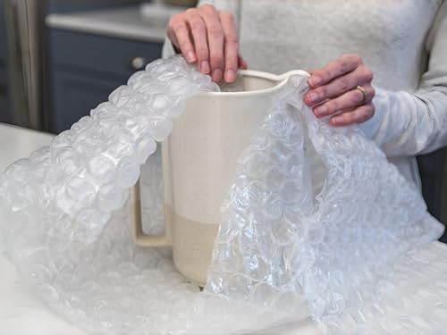 12" x 100 Ft Large Bubble Cushion Wrap Roll, Heavy Duty Perforated 12" - size: 12" x 100 Ft